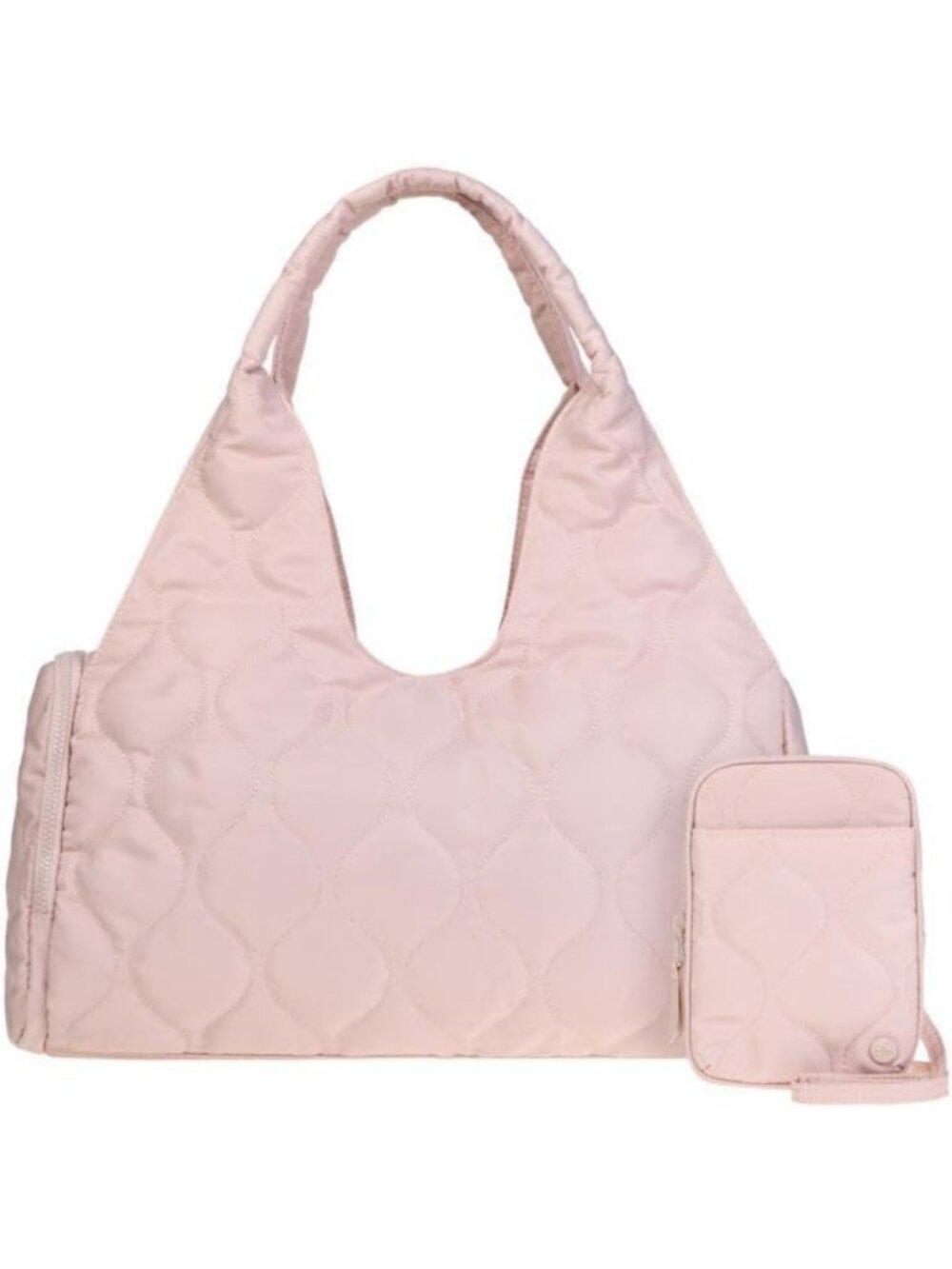 Quilted Travel Hobo Bag - Stylish Crossbody Tote for On-the-Go Lifestyle